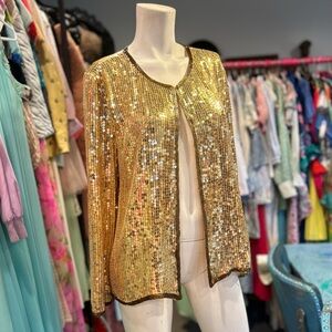 Vintage Sparkling GOLD Jacket